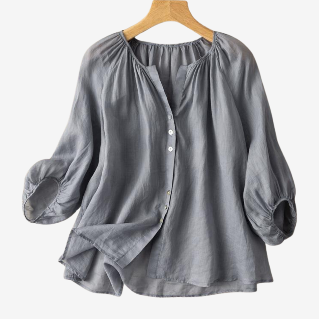 Célina™ Myk og chic bluse