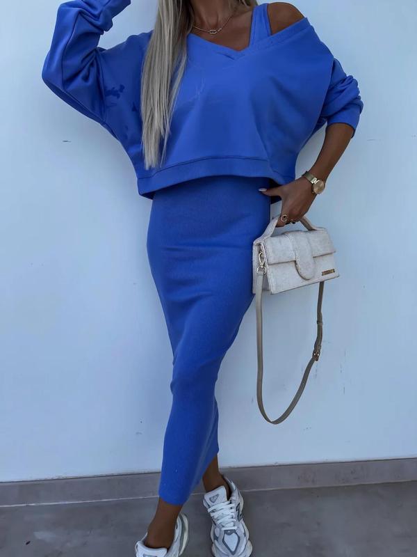 SOFY V-Neck Vest & Skirt Set™