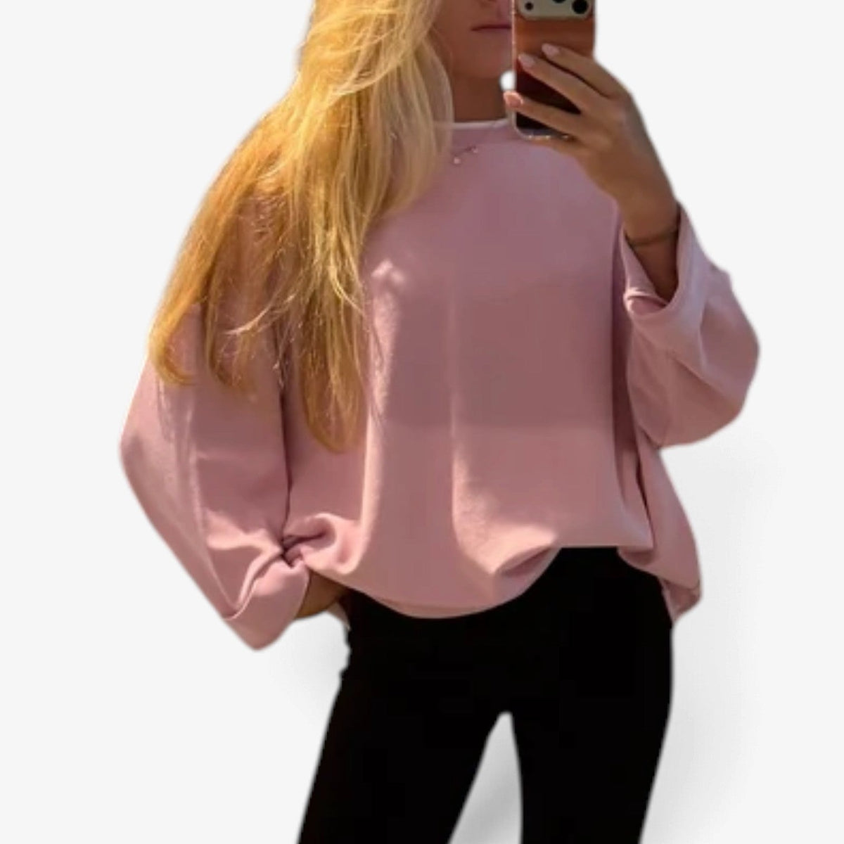 Severine™ Kort crewneck-genser