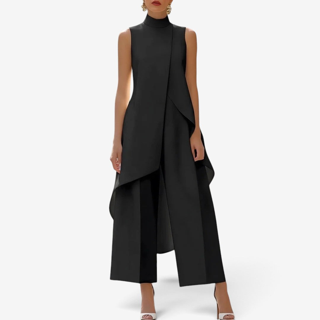 Selena™ Drapert Skulpturell Jumpsuit