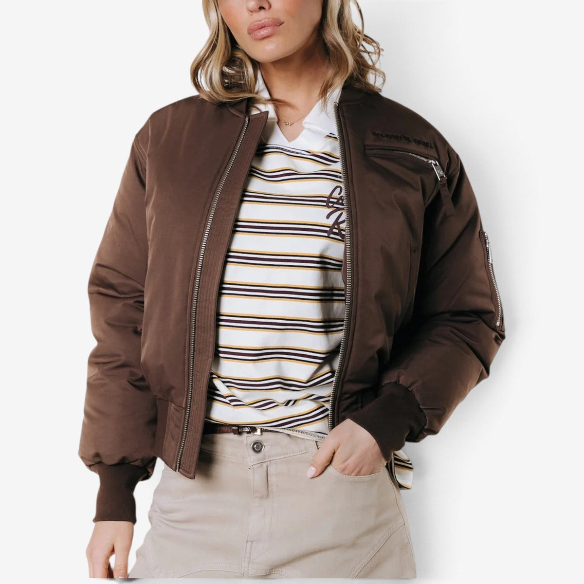 Marielle™ Glidelås-jakke med lommer