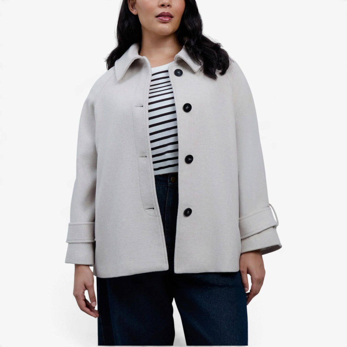 Aurelia™ Oversized ullblend kåpe