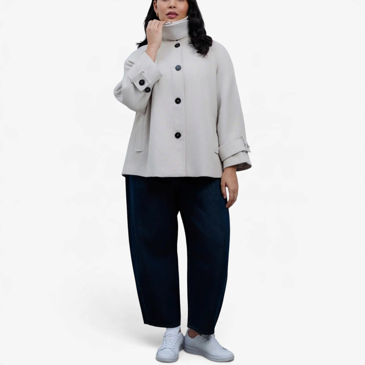 Aurelia™ Oversized ullblend kåpe