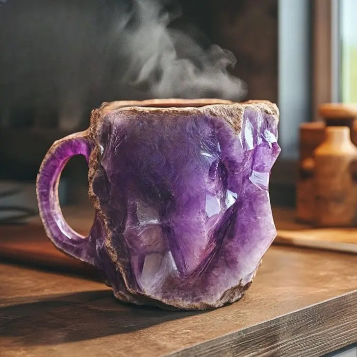 Tasses Infusées De Cristaux