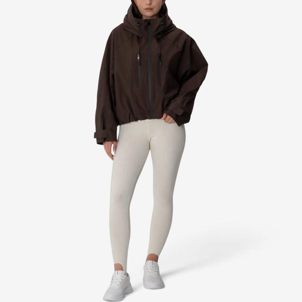 Amara™ Oversized vindjakke med hette
