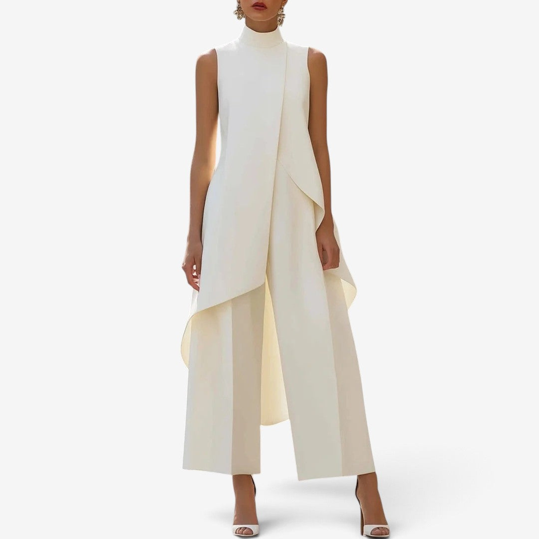 Selena™ Drapert Skulpturell Jumpsuit