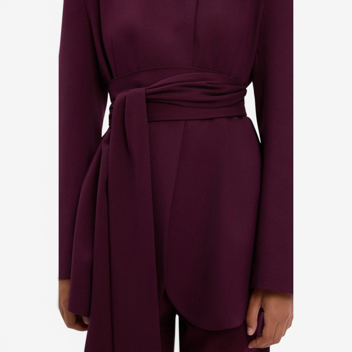 Marcella™ Elegant jakke med belteknyting i livet
