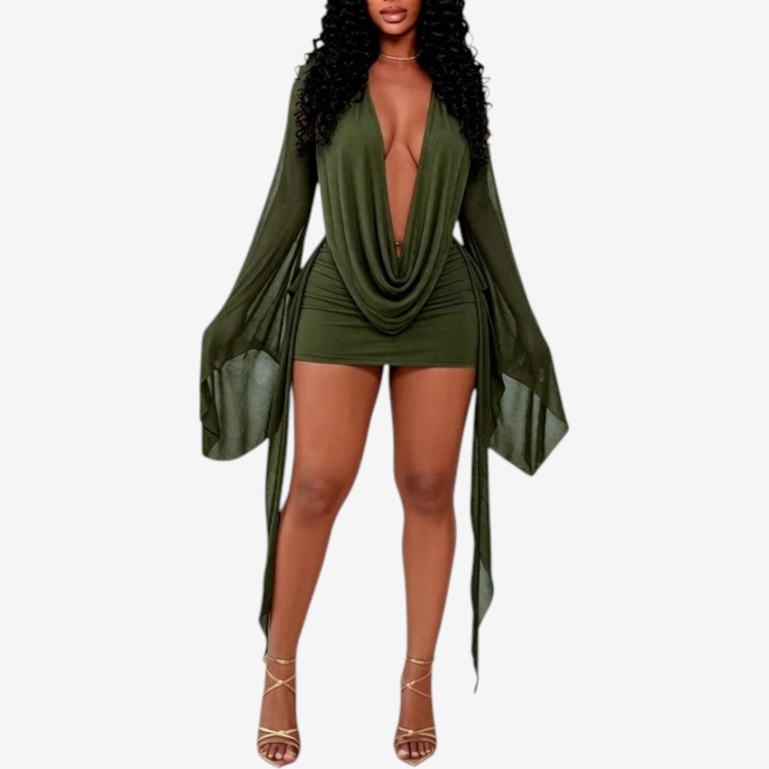 Ricca™ Minikjole i chiffon