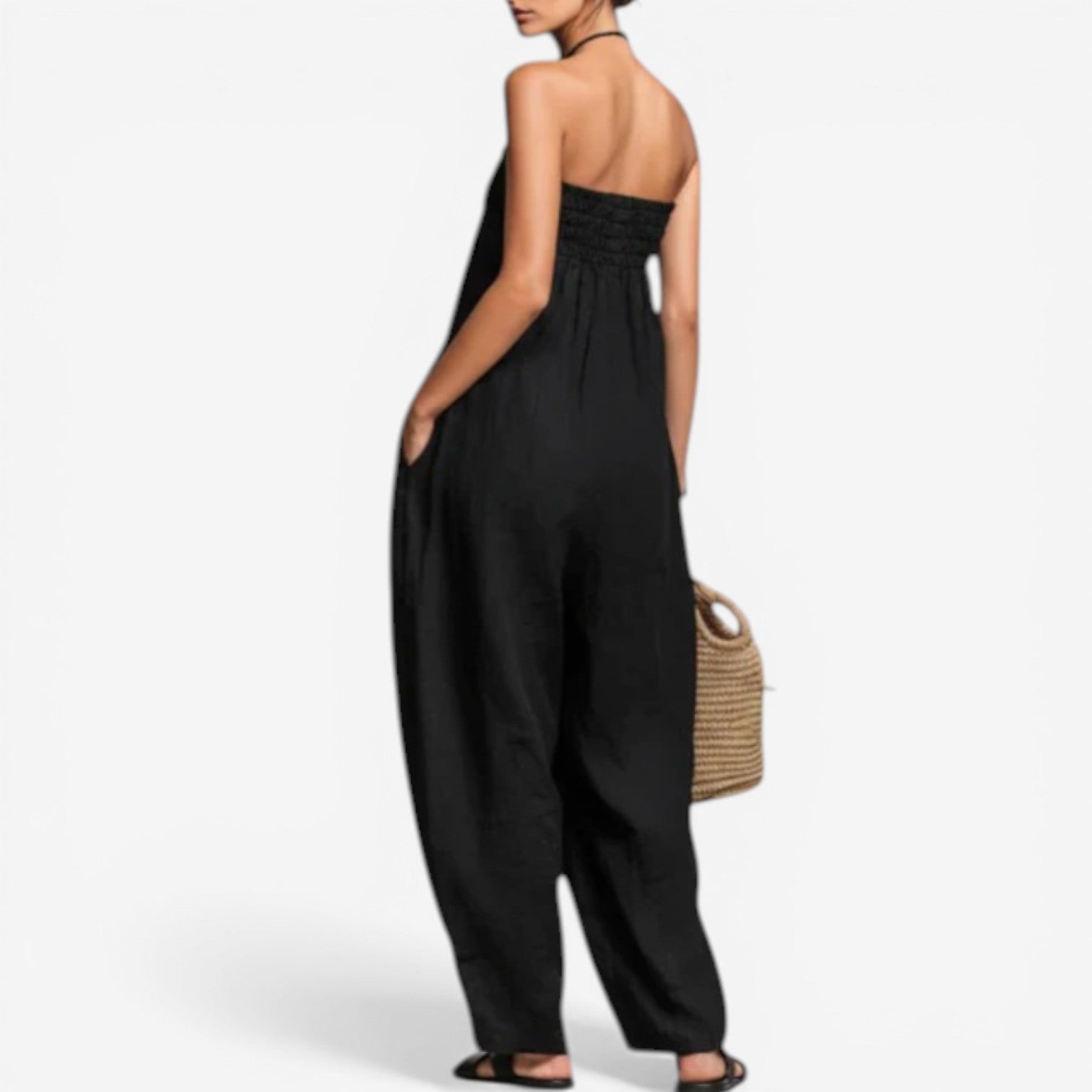 Savaiah™ Stroppeløs jumpsuit