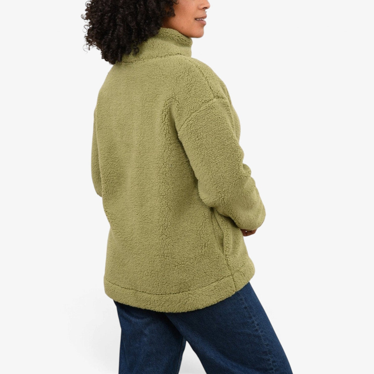 Perpetua™ Sherpa-genser med kvart-glidelås