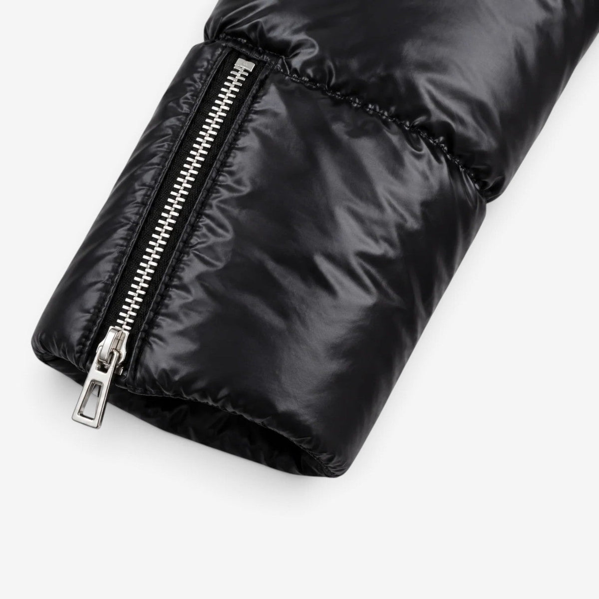 Natalia™ Quiltet Vinterjakke med Pelsdetalj