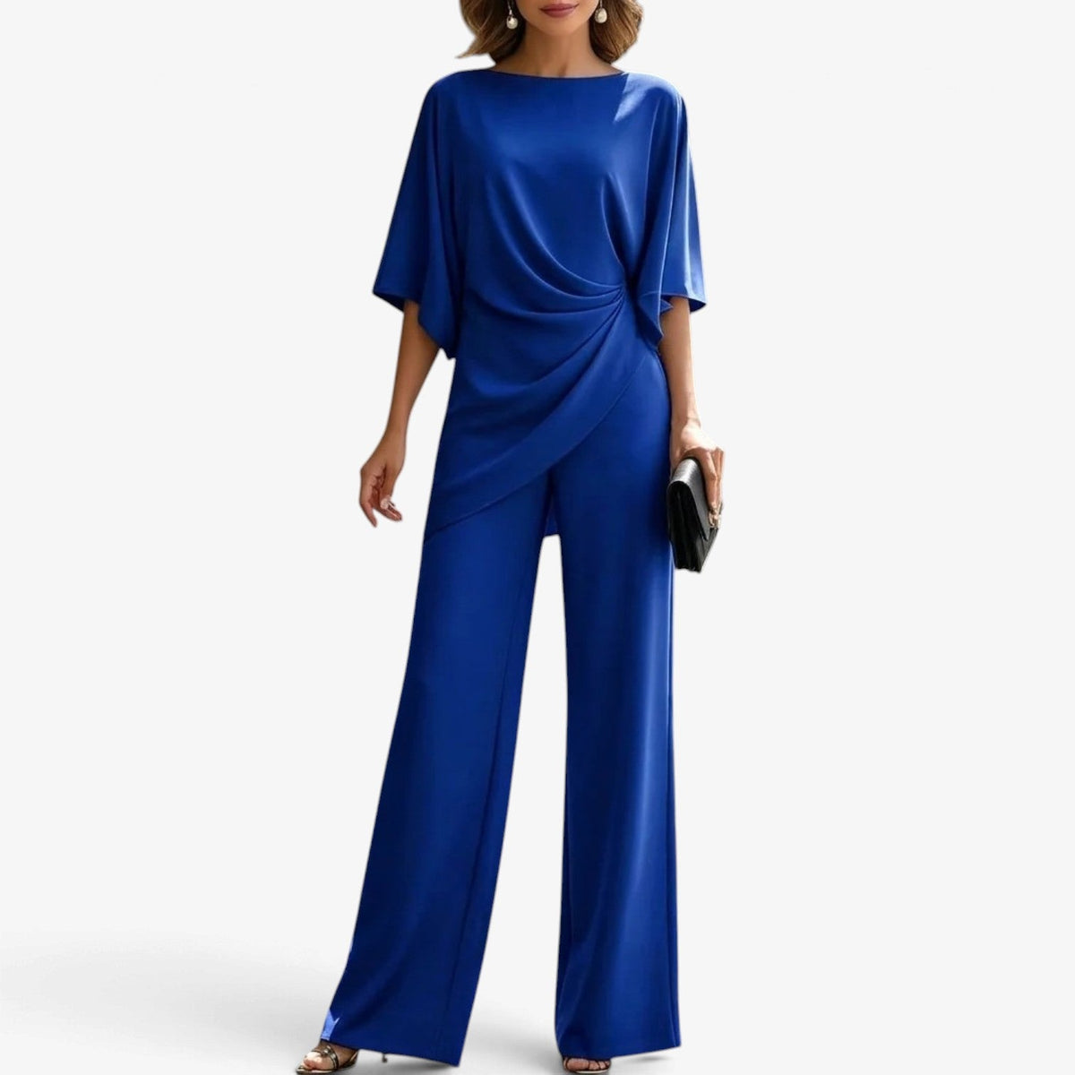 Lucienne™ Asymmetrisk flytende jumpsuit
