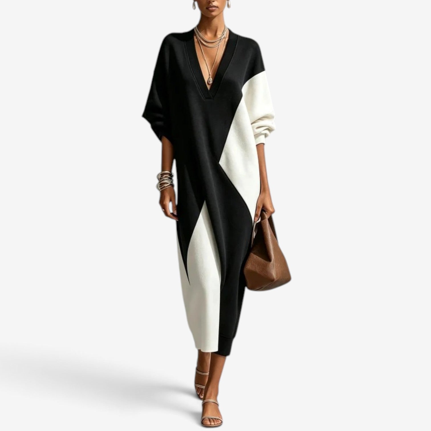 Raia™ Genser midikjole