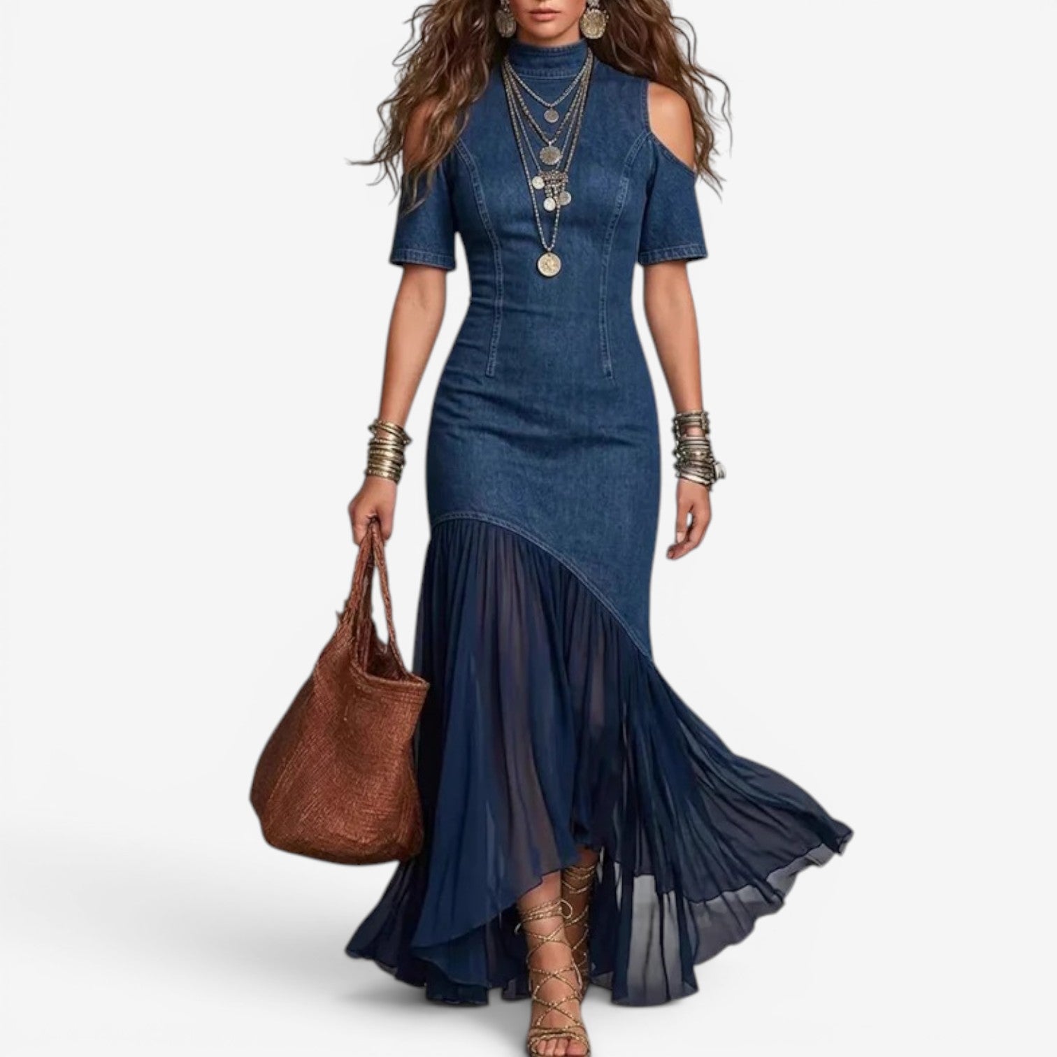 Kimberley™ Lang denimkjole