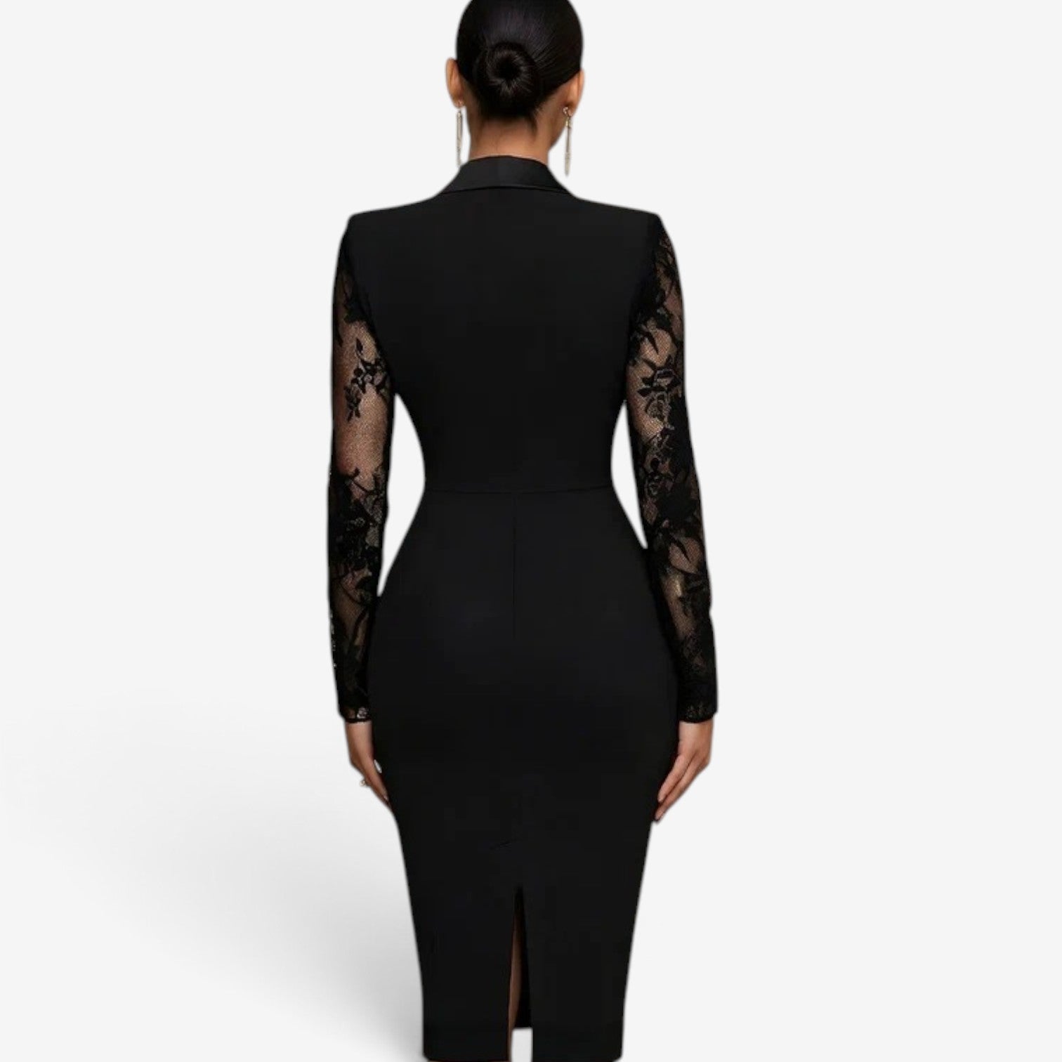 Mirae™ Tuxedo blazer midikjole
