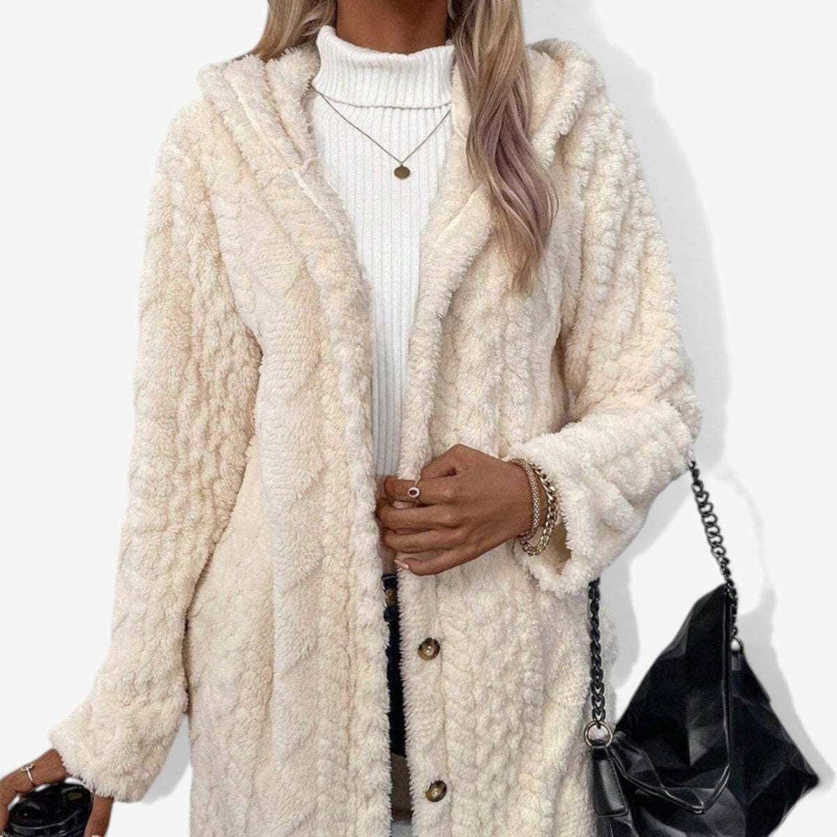 Delphine™ Myk kabelstrikket cardigan
