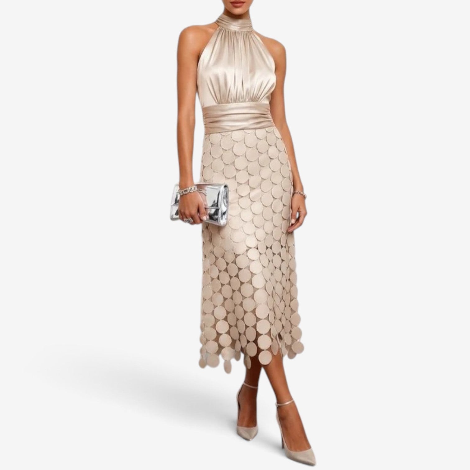 Karina™ Halter midikjole