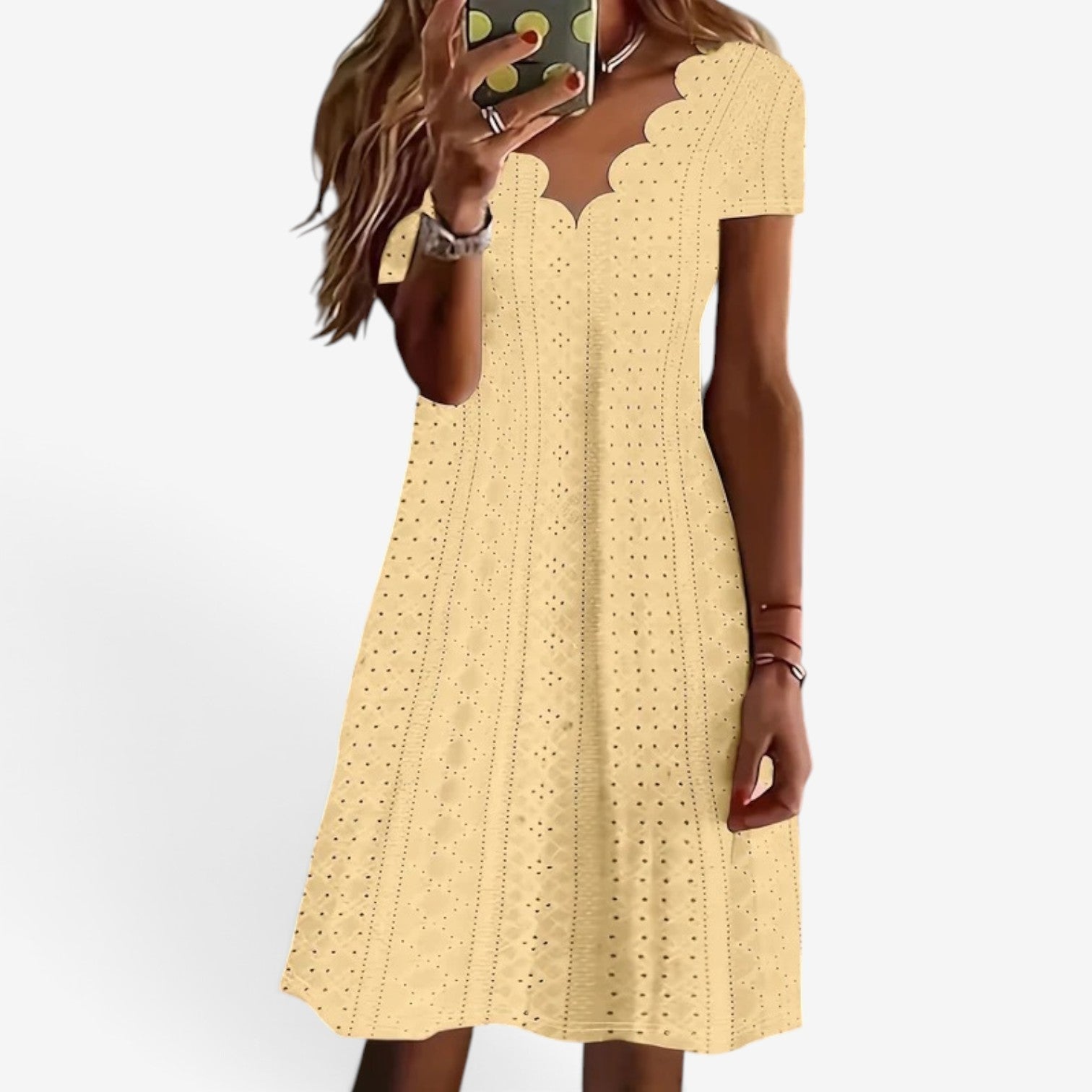 Joie™ Kortermet midikjole