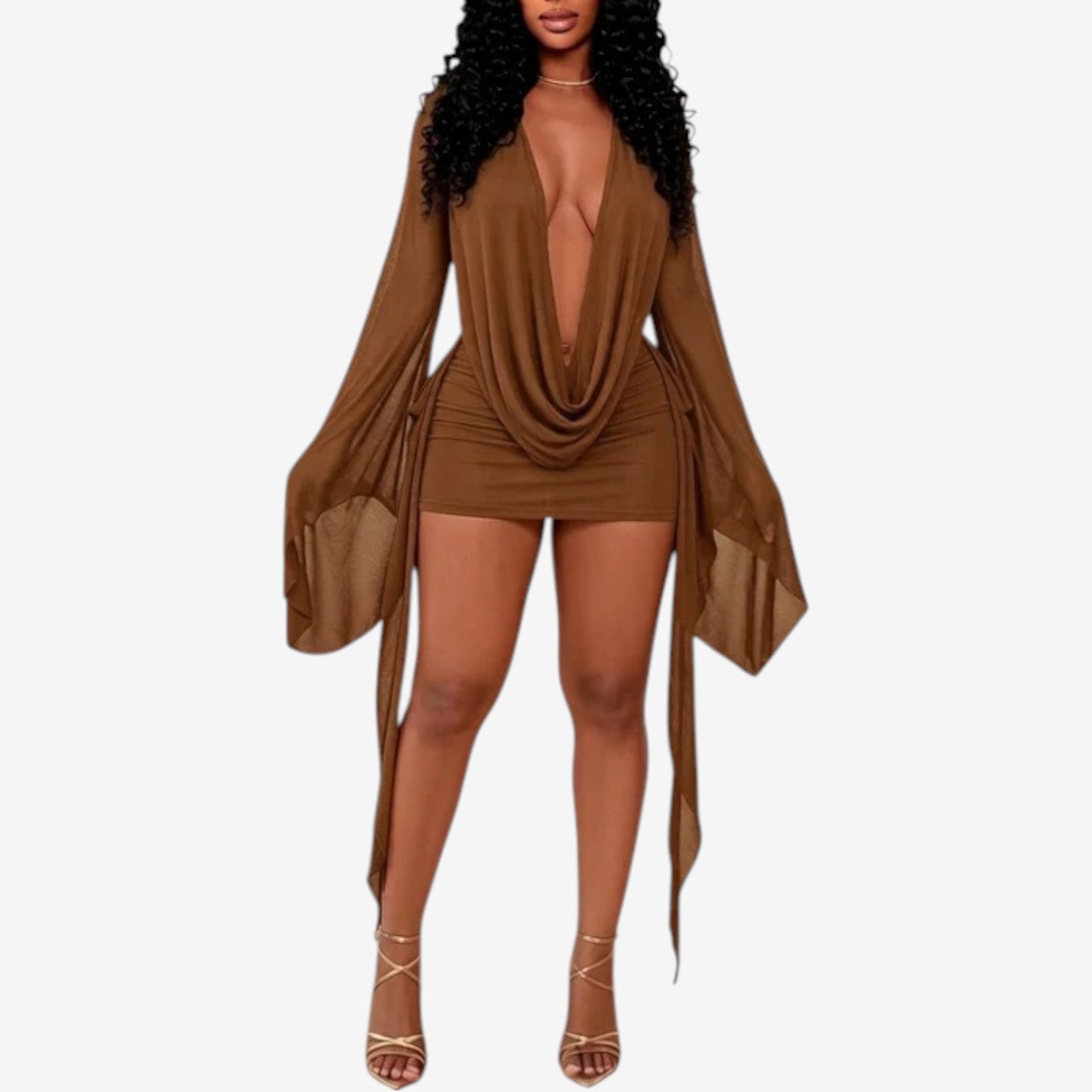 Ricca™ Minikjole i chiffon