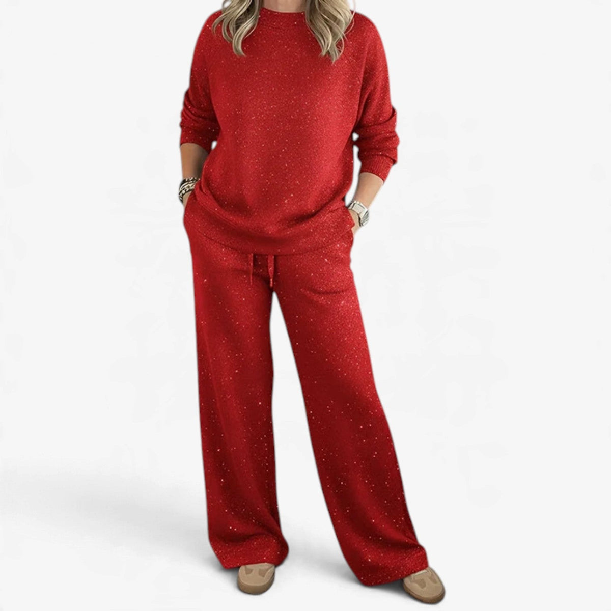 Scarlett™ Festlig Glitter Todelt Sett