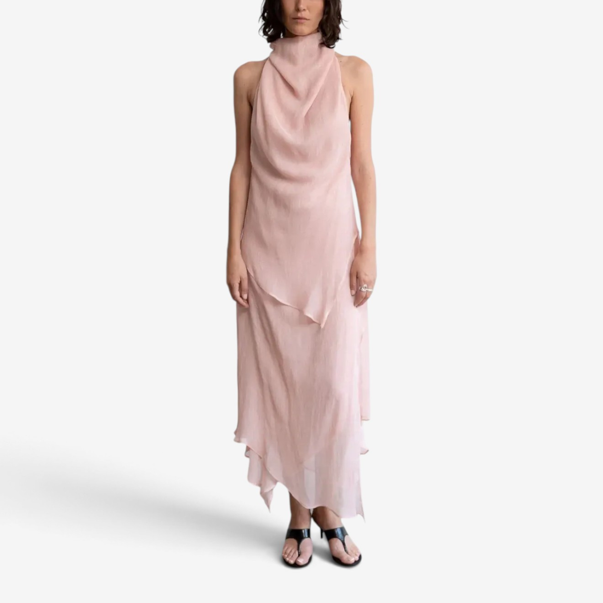 Seraphine™ Drapert Halterneck Maxikjole