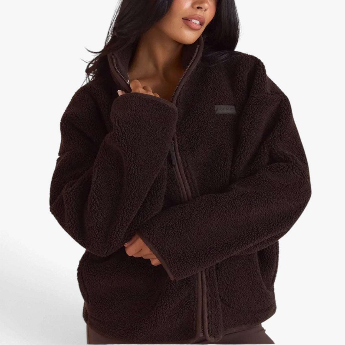 Leonore™ Plysj Fleece-jakke med glidelås