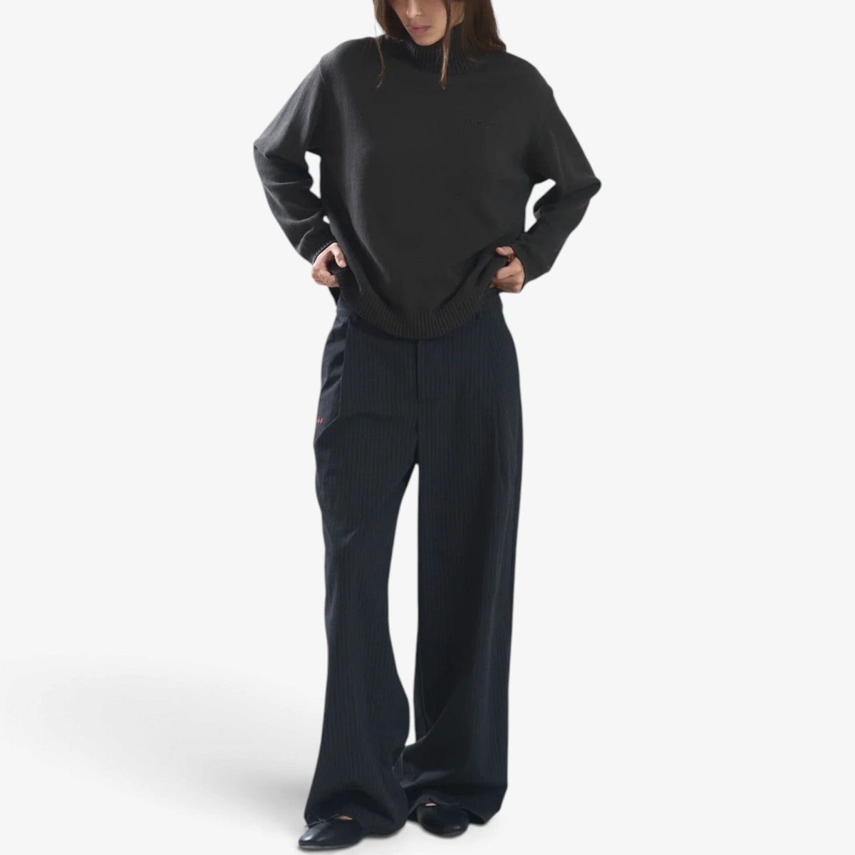 Marcelline™ Ribbet strikkjakke