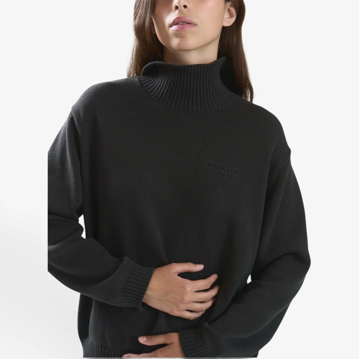 Marcelline™ Ribbet strikkjakke