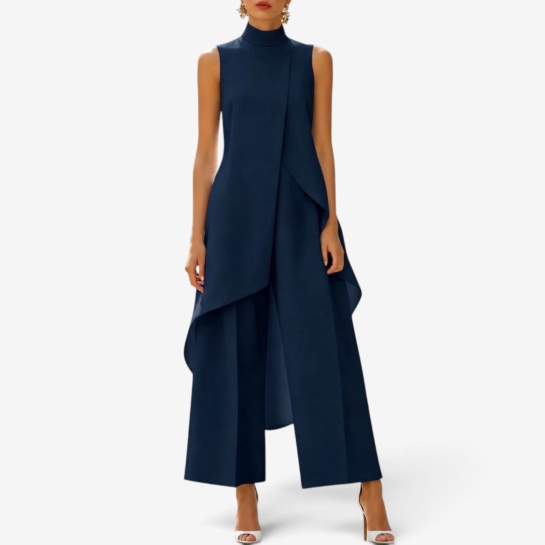 Selena™ Drapert Skulpturell Jumpsuit