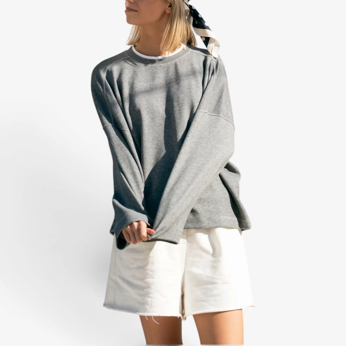 Severine™ Kort crewneck-genser