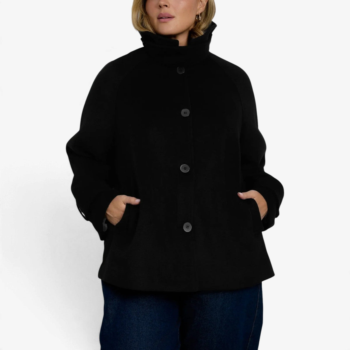 Aurelia™ Oversized ullblend kåpe