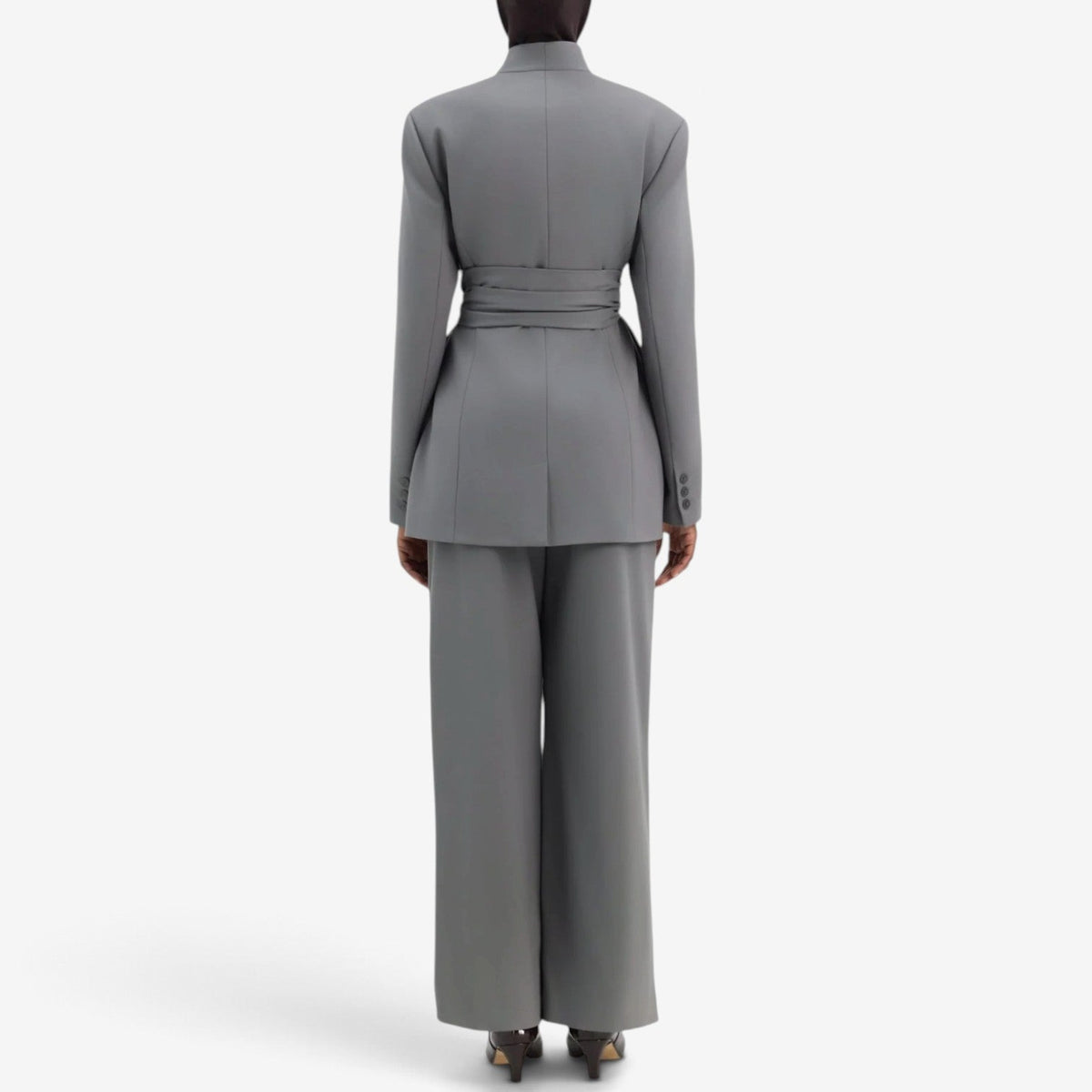 Marcella™ Elegant jakke med belteknyting i livet