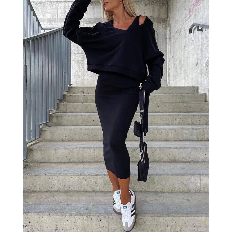 SOFY V-Neck Vest & Skirt Set™