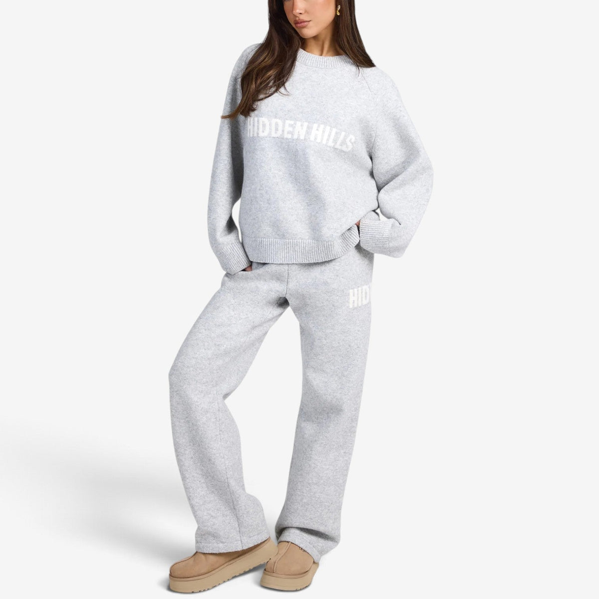 Margaux™ Avslappet strikkegenser