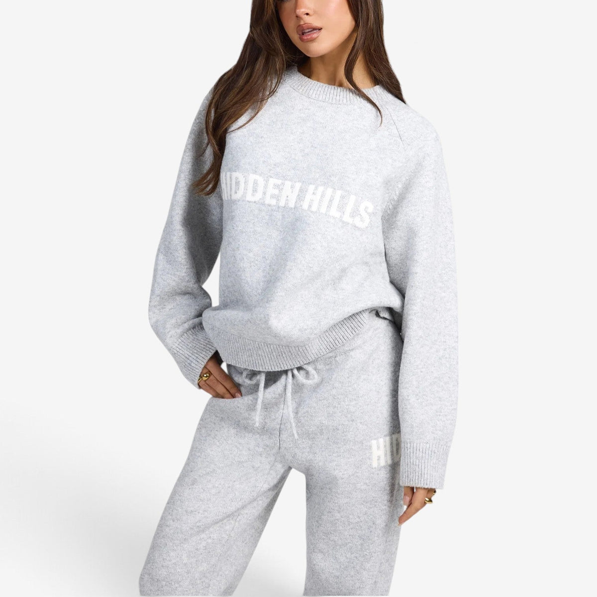 Margaux™ Avslappet strikkegenser