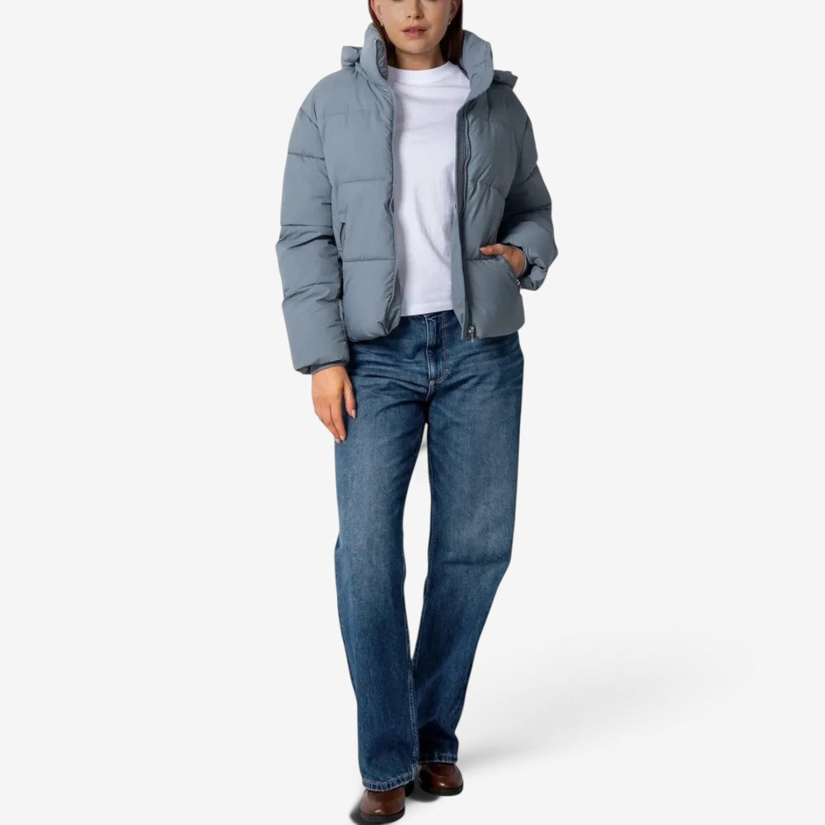 Genevieve™ Hette-boblejakke