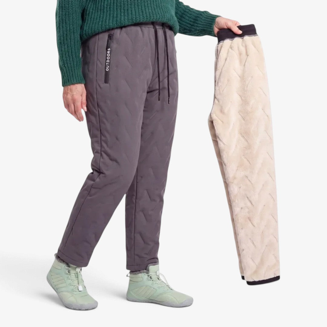 Rosalind™ Fleecefôrede Vatterte Joggebukser