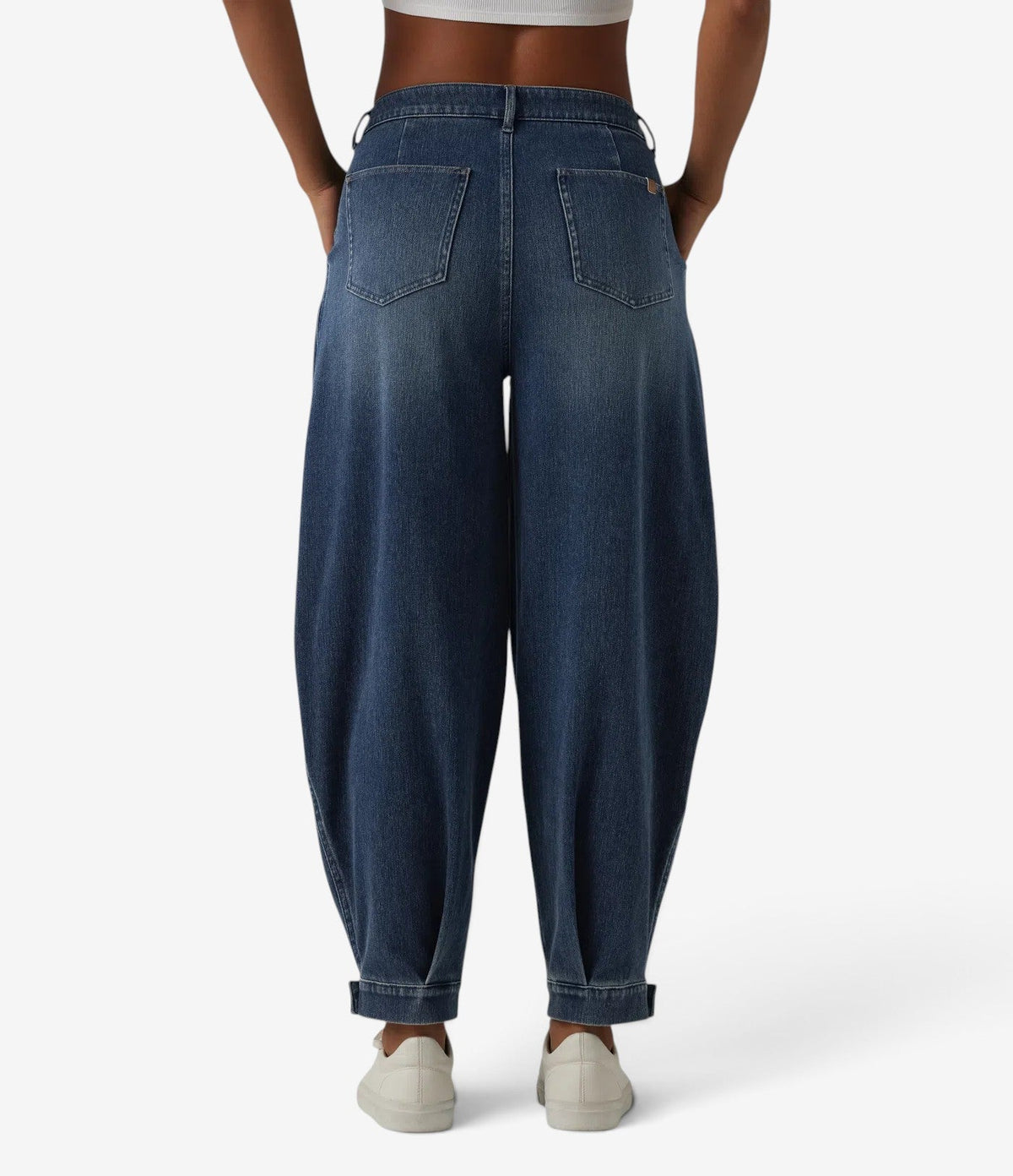 Hera™ Plisserte denimbukser