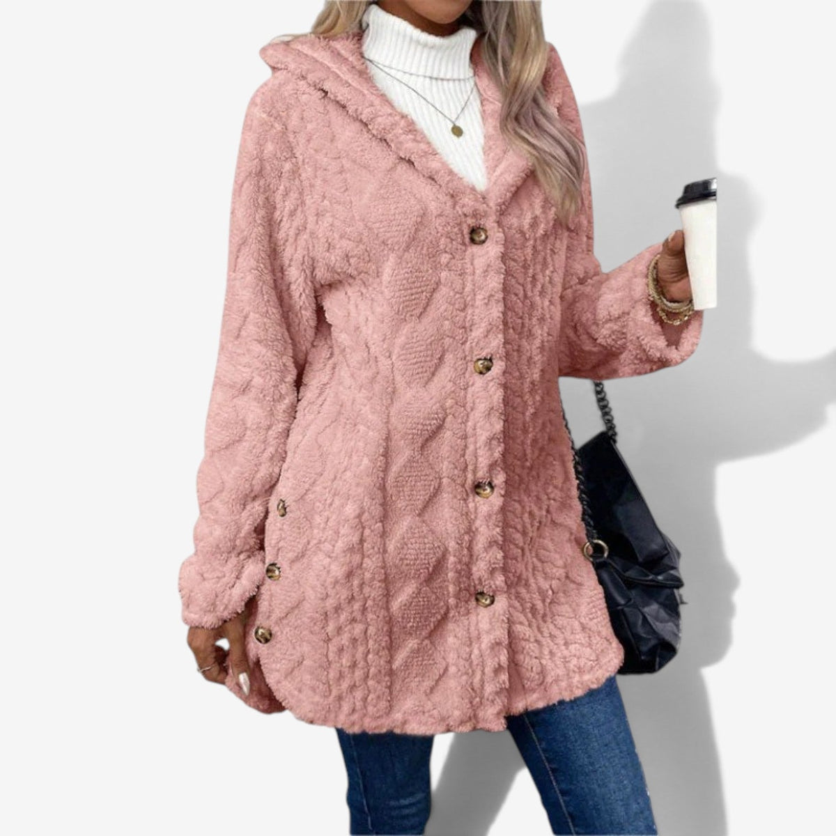 Delphine™ Myk kabelstrikket cardigan