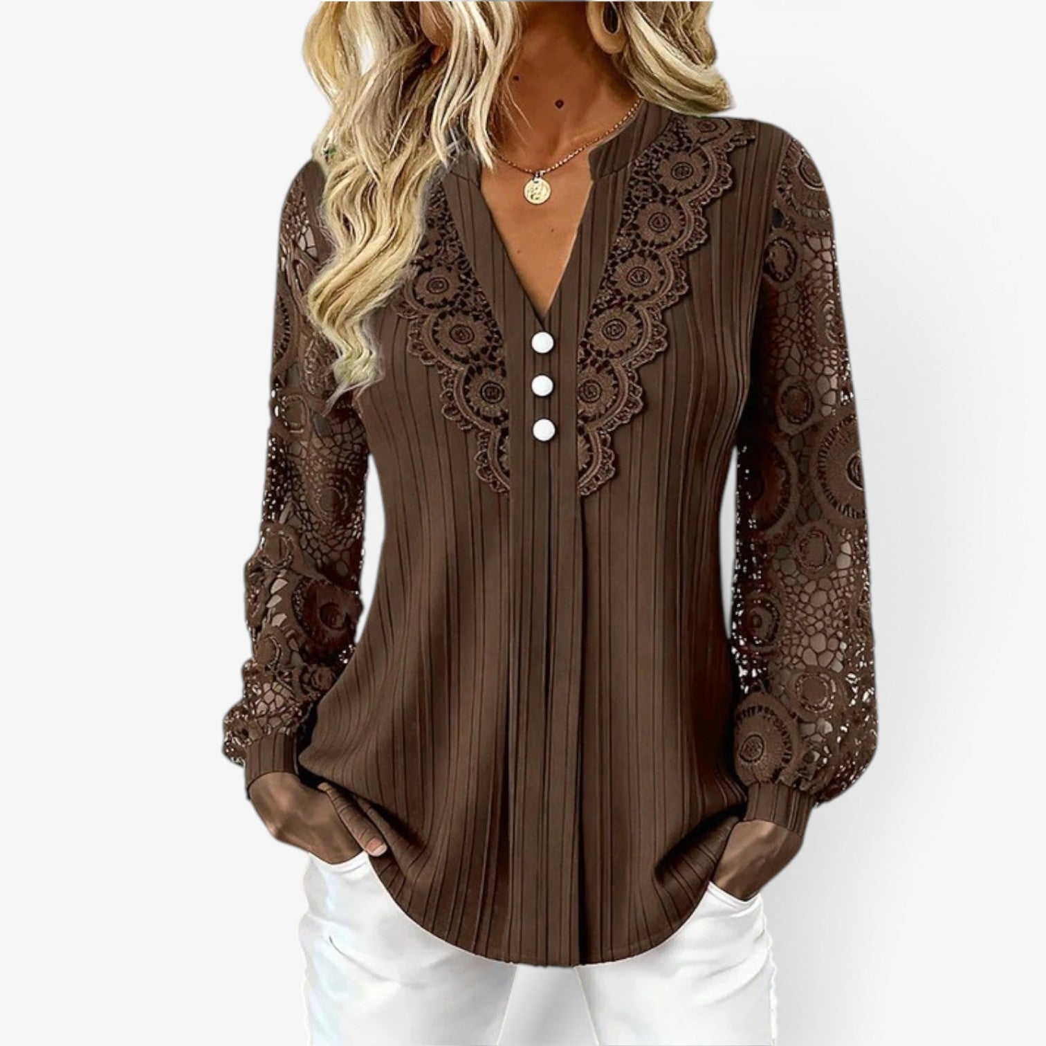 Rhea™ Langermet bluse