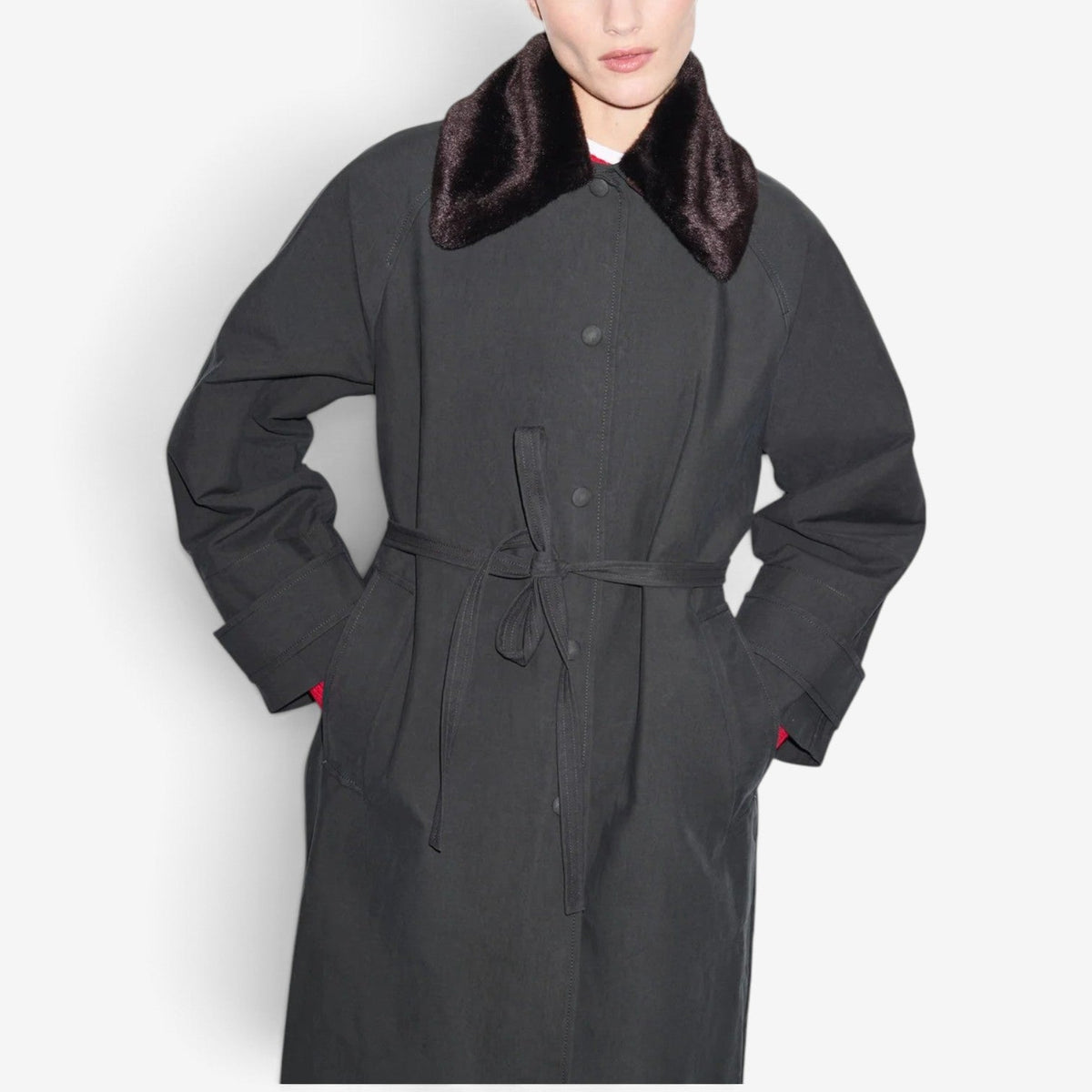 Henriette™ Oversized beltekåpe