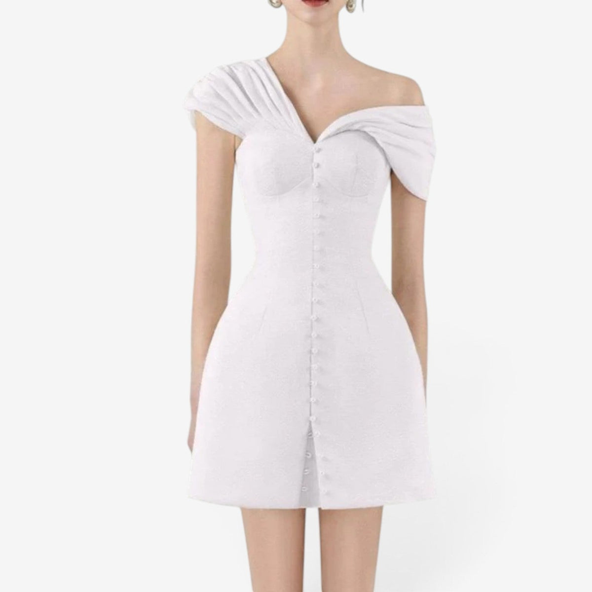 Bellana™ Minikjole med bare skuldre