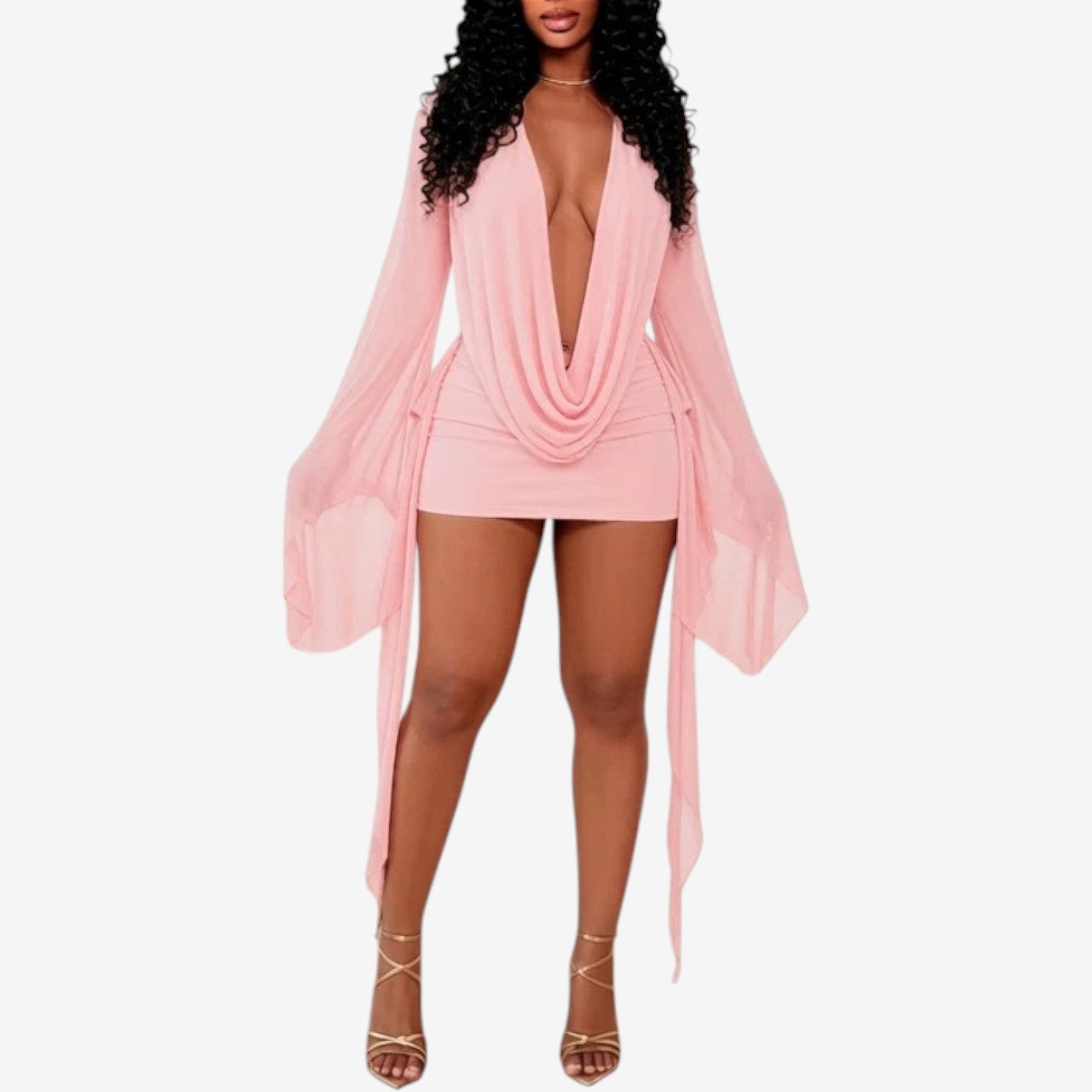 Ricca™ Minikjole i chiffon