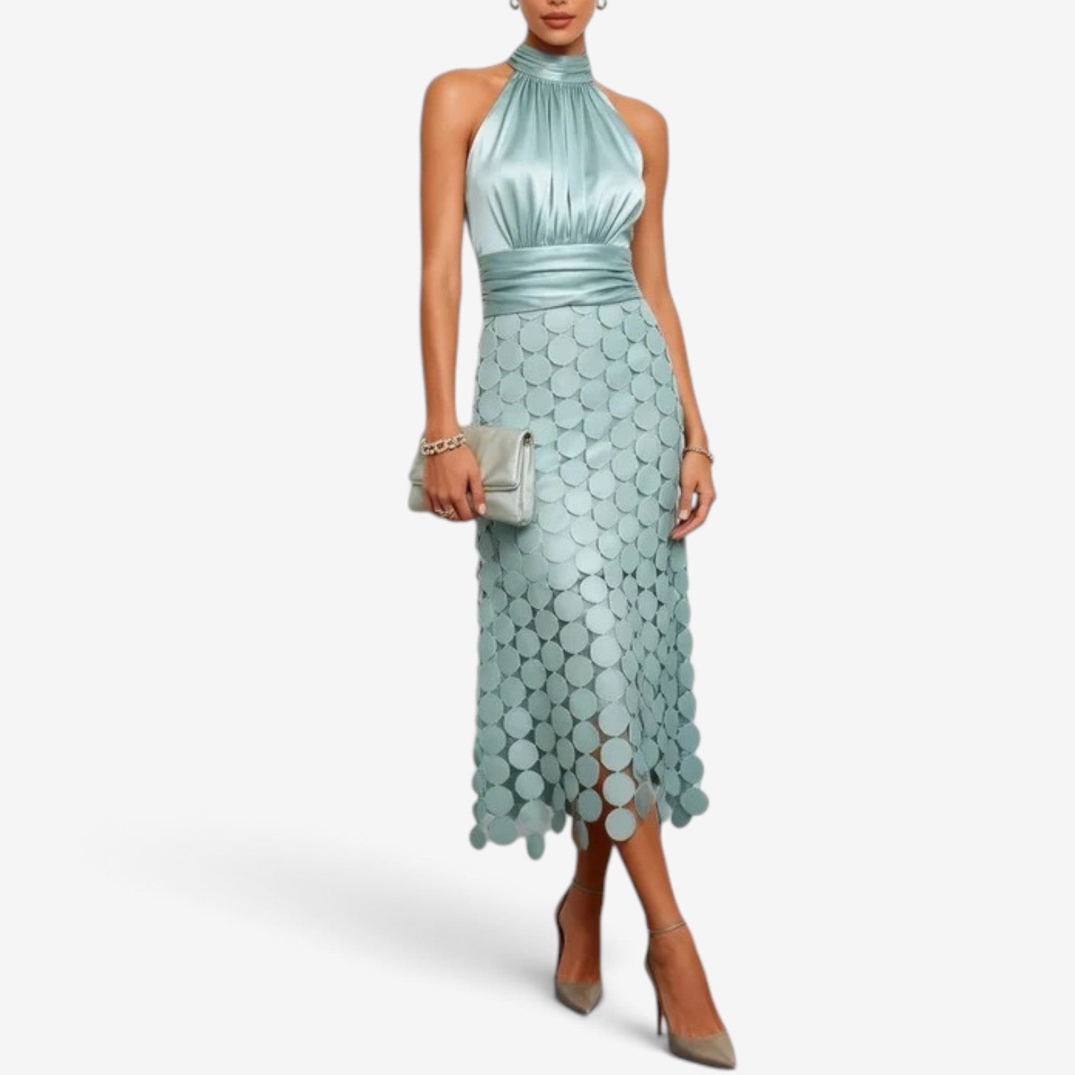 Karina™ Halter midikjole