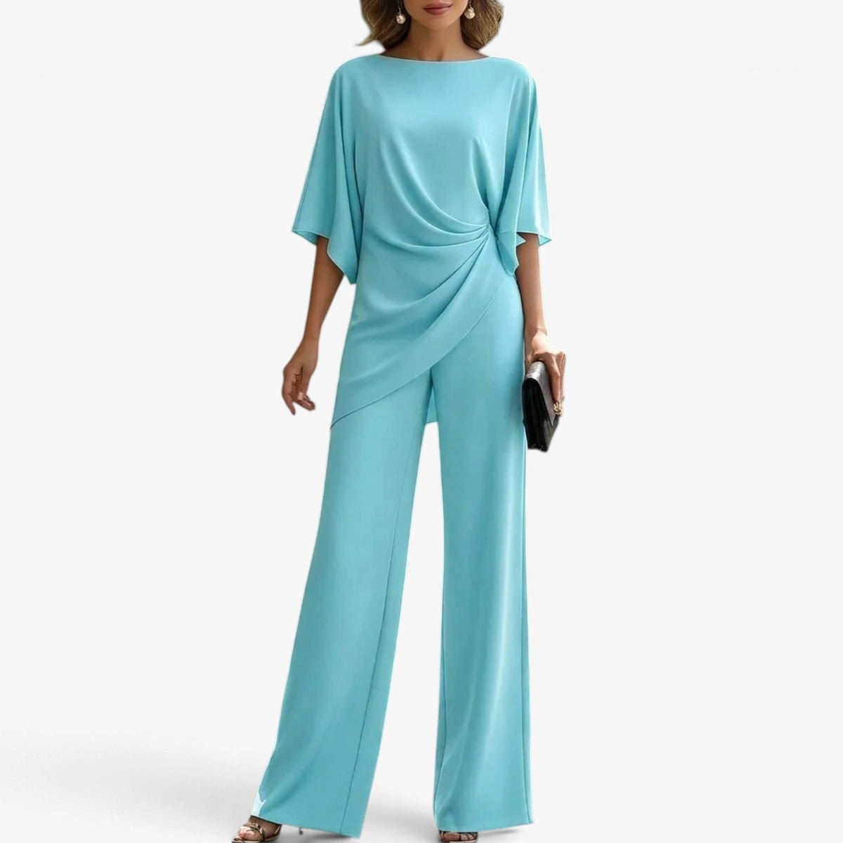Lucienne™ Asymmetrisk flytende jumpsuit