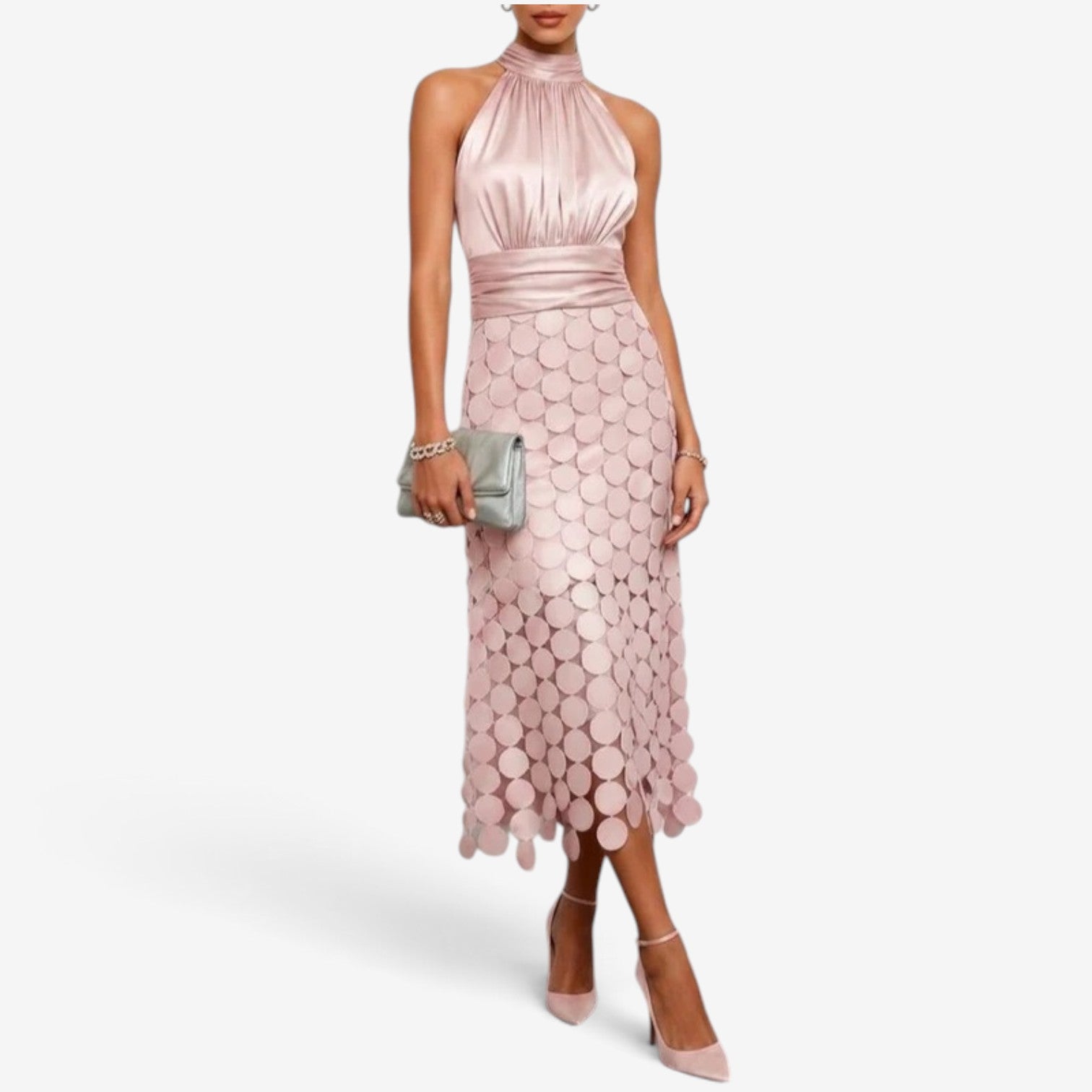 Karina™ Halter midikjole