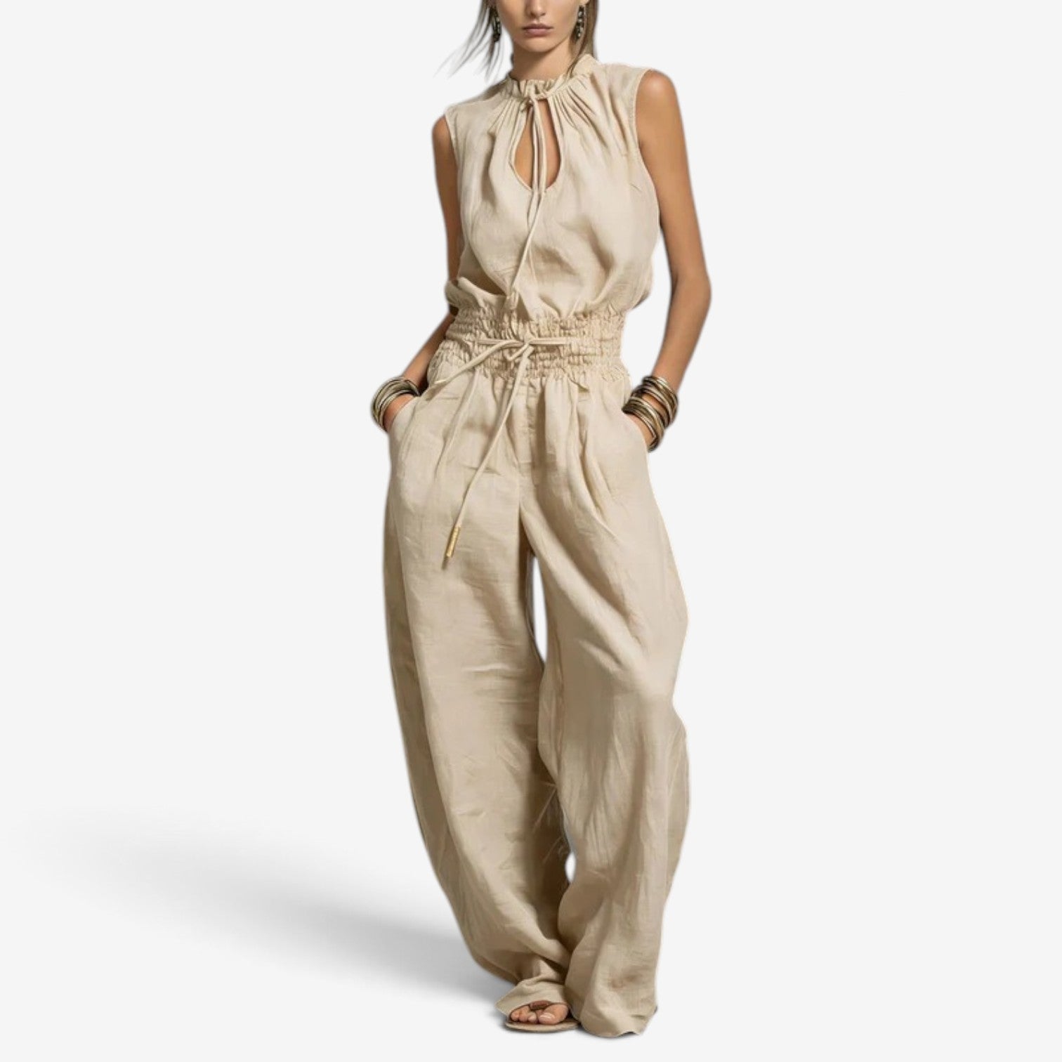 Elisse™ Ermeløs jumpsuit