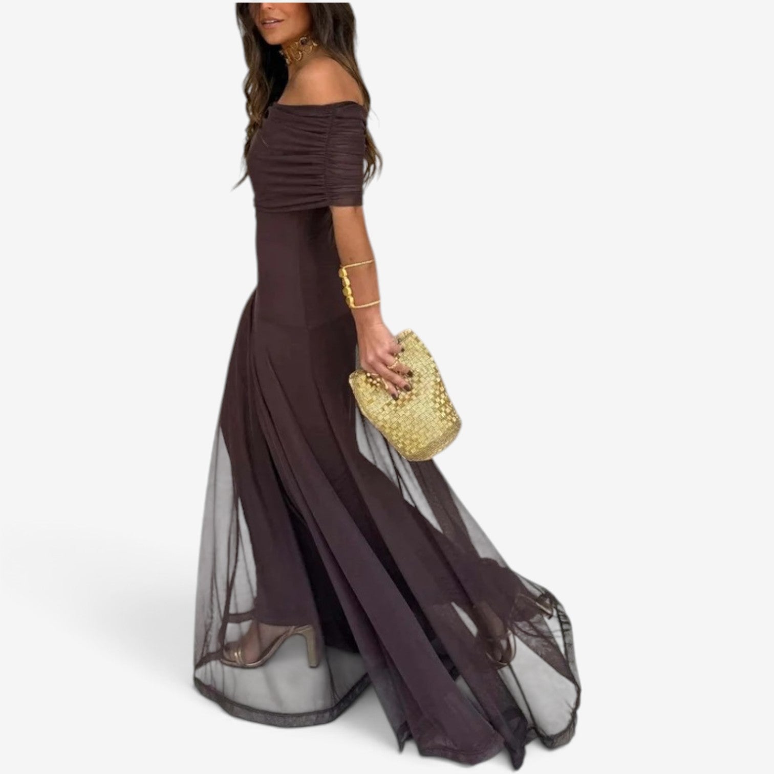 Karissa™ Drapert maxikjole