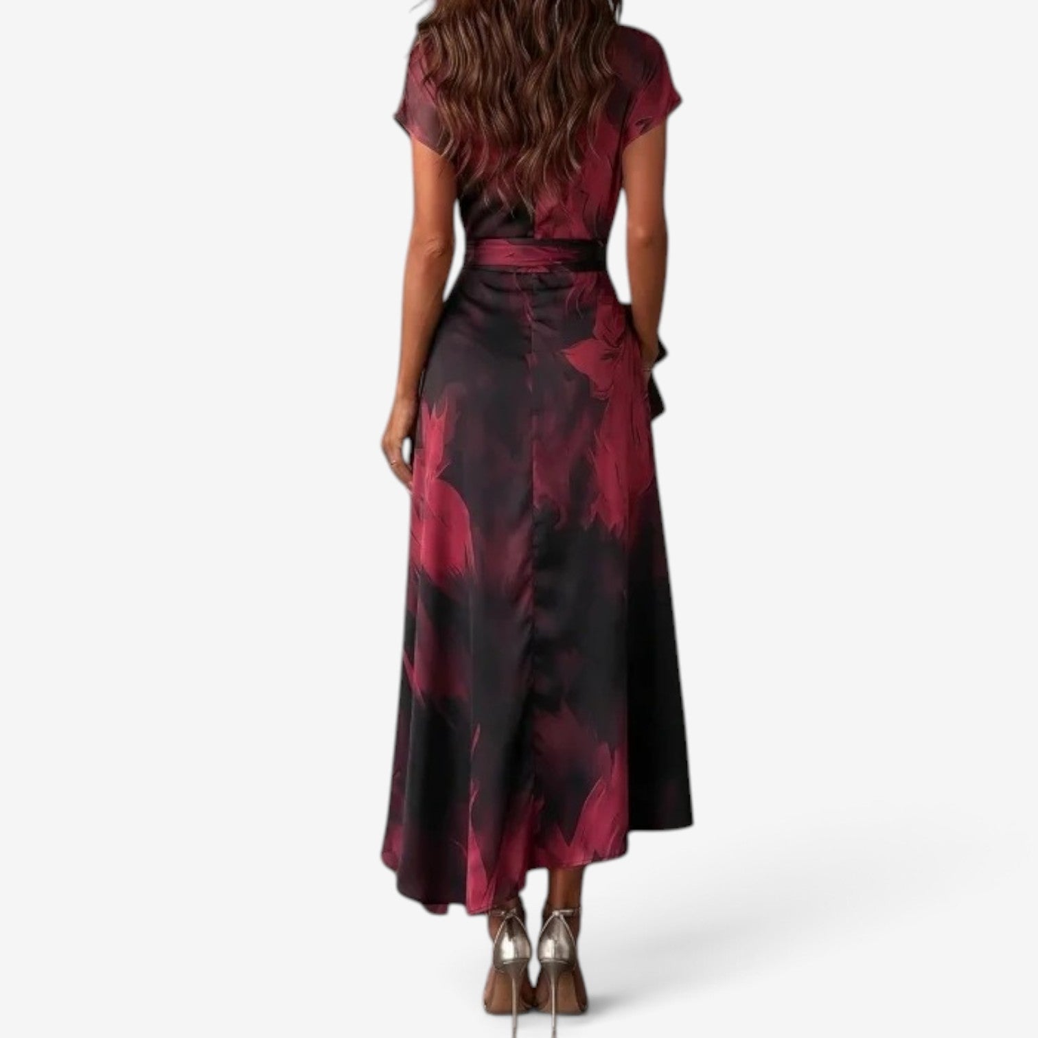 Kaely™ Maxi wraparound-kjole med sidebinding
