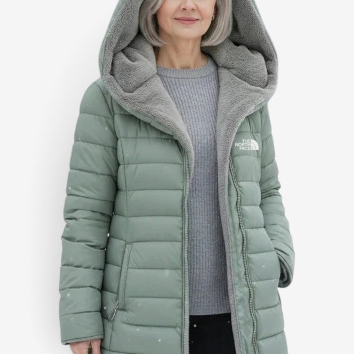 Marceline™ Lang hettedunjakke